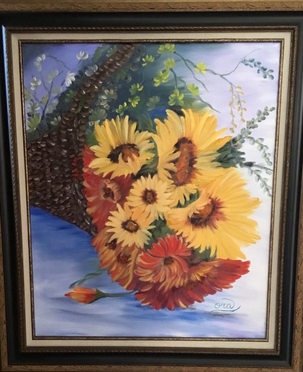 Sunflower Cornucopia